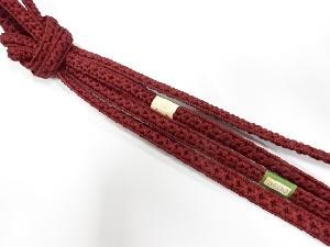 未使用品　正絹　手組帯締め